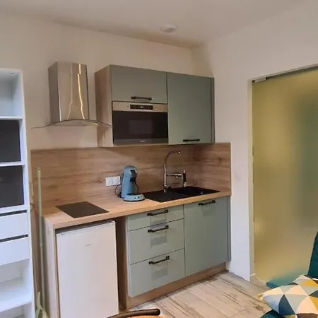Studio Est Bord De Plage Rdc 아파트 세노스